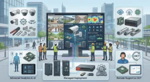 security camera setup